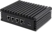 KETUOPU Mini PC Router Firewall Intel N100 up to 3.4GHz, K100L4 8G DDR5 RAM 64G SSD Micro Firewall Appliance Computer Router with 4x2.5GbE I226-V LAN, Support AES-NI