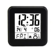 Calendar Alarm Clock,Bedside Voice-Activated Clock with Backlight8771
