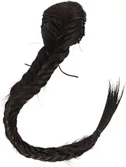 DECORNIJIA Soft Synthetic Fiber Fishbone Braid Wig Ponytail Extension Curly Long Hair Extensions Hair Ponytail Women Braided Comfortable Fit