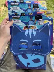 PJ Masks Catboy Mask Cape Logo Patch 4+ Light Up 2 Pack 1 NEEDS BATTERY