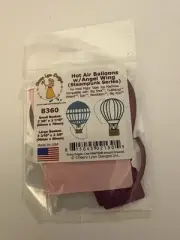 Cheery Lynn Designs Hot Air Ballon's w/Angel Wing (Steampunk Series)