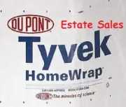 9ft. x 5ft. Tyvek DuPont Homewrap Ground Sheet Tarp Footprint