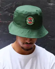 [Victoria Bitter] Victoria Bitter Men's Greenade Forever Reversible Bucket Hat One Size Green