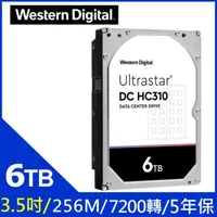 在飛比找森森購物網優惠-【WD 威騰】Ultrastar DC HC310 6TB 