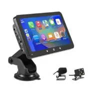Car Stereo Radio Player Touch Screen GPS WiFi BT FM AUX USB TF W/Mirror Link Cam (for: Fiat)