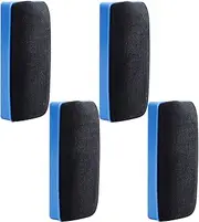 4 Pcs Magnetic Chalkboard Eraser, Whiteboard Eraser Blackboard Dry Eraser, Dry Erase Whiteboard Cleaner for Students Home Office
