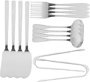 HOLIDYOYO 1 Set of Stainless Steel Charcuterie Flatware Charcuterie Accessories Stainless Steel Cheese Tableware
