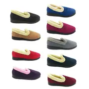 Ladies Slippers Panda Emille Soft Microsuede Upper Wider Fit Comfy