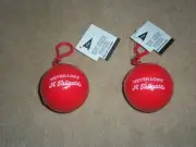 NEW, SET OF 2 Target Bullseye's Playground TAILGATE GAME DAY Key Chain Poncho