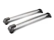 Yakima Flush Bar Silver Roof Rack Pair S29Y - 8050199