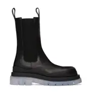 Stitched Chelsea boots 40 Black