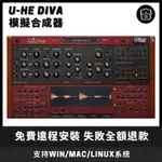 DIVA 模擬建模合成器｜U-HE｜WIN / MAC / LINUX