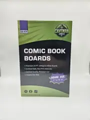 100 x Silver Age Comic Boards! Full Pack! Caveman Comics