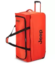 Jeep 82 cm 2-Wheel Rolling Duffle Bag - Orange (JS009D)
