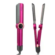 Hair Straightener Iron, 2 in 1 Negative Ions Flat Iron Hair Straightener, Pro...