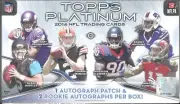 2014 Topps Platinum Football Hobby Box Jimmy Garoppolo AUTO?