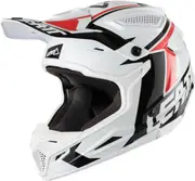 Leatt GPX 4.5 V20 Motocross Helmet, black-white, Size 2XL for Men Black White