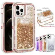 Shockproof Liquid Glitter Bling Case For iPhone 15 14 Pro Max 13 12 11 XR XS 876
