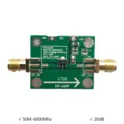 5V Power RF Amplifier Board 50M-6000Mhz Transmitter Circuit Module SBB5089