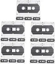 OSALADI 20pcs Blank Cassette Tape Vintage Decorative Audio Tapes for Parties Celebrations Home Decor Music Creative Projects Rustic Retro Design