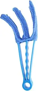 ULDIGI Washable Microfiber Duster Triple Brush Blind Cleaner Blind Pp Handle for Home