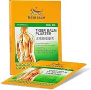 TIGER BALM PLASTER (COOL) 10cm x 14cm (9 Patches) - For back and shoulder blades