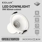 9W-LED DIMMABLE DOWNLIGHT-90mm-95mm Cutout-Flicker Free-Lummen:>950lm-Tri-colour
