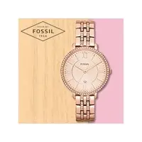 在飛比找PChome商店街優惠-FOSSIL 手錶 專賣店 ES3546 女錶 石英錶 玫瑰