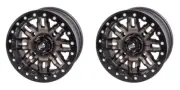 (2 Pack) 4/156 Tusk Teton Beadlock Wheel For POLARIS Sportsman 550 X2 2010-2014