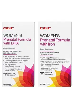 【Star代購】GNC 婦寶樂 綜合維他命 孕婦 懷孕 備孕 孕媽必備 葉酸 含鐵 DHA 蘋果檸檬酸鈣 卵磷脂