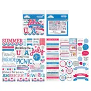 Doodlebug ~ HOMETOWN USA ~ Chit Chat Die Cuts