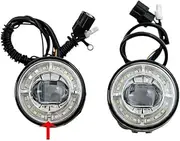 Motorcycle Strobe LED Foglights w/Attachment Kit For Goldwing 1800 GL1800 2018-2020