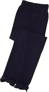 [Jefferies Socks] Little Girls' Pima Cotton Ruffle Footless Tight