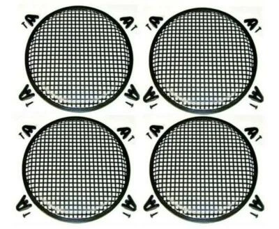 4 MK Audio 15" Subwoofer Metal Mesh Cover Waffle Speaker Grill Protect Guard DJ
