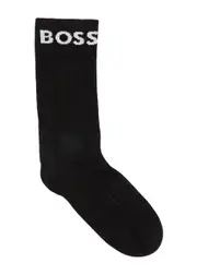 Boss Sport Logo Cotton-blend Socks - set of two - Black - 4346 (IT43-46) 4346 (IT43-46)