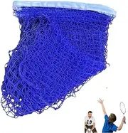 Goxfaca Volleyball Badminton Net | Professional Badminton Net with Nylon Drawstrings and Strong Mesh,Foldable Badminton Equipment, Portable Tennis Volleyball Net for Backyard Beach Park