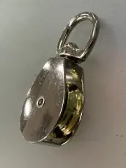 30mm Pulley Block Wheel Swivel Snatch Rope Wire Pully Suit 10mm Rope