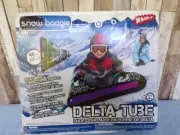 Wham-O Snow Boogie Delta Tube 48" Inflatable Snow Sled PVC Vinyl Handles NEW