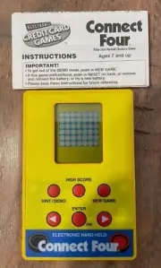 New Electronic Hand-Held Connect Four Game