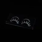 2 Pairs White Upper & Lower False Eyelashes Soft Wispy Eyelashes Extension T _in