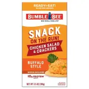 Bumble Bee Snack On The Run Buffalo Chicken Salad with Crackers Kit 3.5 oz Pa...