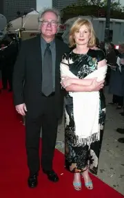 Barry Levinson & Diana at 2002 Tribeca Film Festival About A Boy P- Old Photo