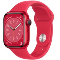 Apple Watch Series 8 GPS+流動網絡 41毫米 (PRODUCT)RED 鋁金屬錶殼 配運動錶帶 MNJ33ZA/A 香港行貨