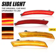 4PCS LED Full Front Rear Side Marker Lamps Lights For MINI Cooper 10-16 R60 R61 (for: Mini)