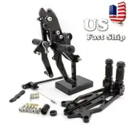 CNC Rearsets Footpegs Pedal Fit Honda GP Shift MSX125 Grom 2016-2025 2024 2023