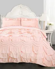 Lush Decor Fashions 3pc Kemmy Quilt Set