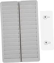 DOITOOL Card Holder Employee Mounted Card Holder Clock Card Holder Attendance Cards Holders Expandable Card Holder Wall Mount Wall Card Holder Material Show Rack Office