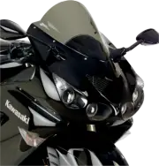 ZERO GRAVITY Double Bubble Windscreen - Smoke - ZX-14 16-274-02