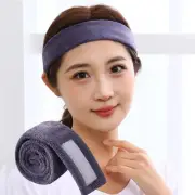 3Pcs Wide Hairband Make Up Wrap Head Cloth Absorb Water Adjustable Towel Yoga