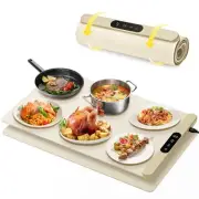 Upgrade Graphene Food Warming Mat, Fast Full Surface Heating Electric Warming...